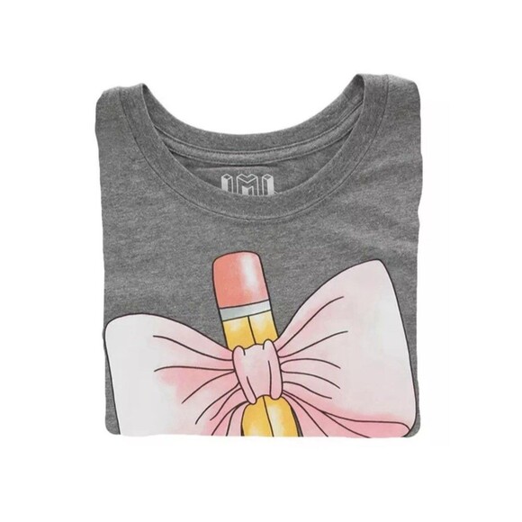 NEW Shirts Women Teach Print Graphic Tees Kindergarten Elementary, Size S - Picture 3 of 5